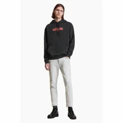 All Saints AllSaints Black Aurocide OTH Hoodie -AllSaints shop unnamed file 3739