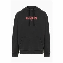 All Saints AllSaints Black Aurocide OTH Hoodie -AllSaints shop unnamed file 3743
