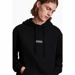 All Saints Black Opposition Oth Hoodie -AllSaints shop unnamed file 3787