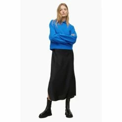 All Saints AllSaints Blue Pippa Hoodie -AllSaints shop unnamed file 3792