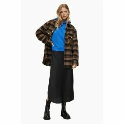 All Saints AllSaints Blue Pippa Hoodie -AllSaints shop unnamed file 3794