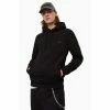 All Saints AllSaints Raven Overhead Logo Hoodie