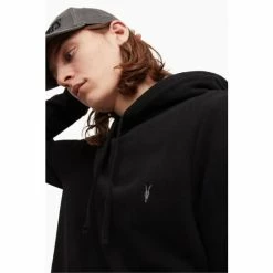All Saints AllSaints Raven Overhead Logo Hoodie -AllSaints shop unnamed file 3801