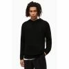 All Saints Black Ivar Merino Hoodie