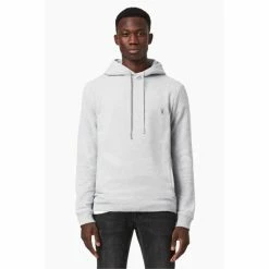 All Saints AllSaints Grey Raven Hoodie