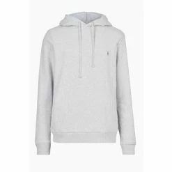 All Saints AllSaints Grey Raven Hoodie -AllSaints shop unnamed file 3830