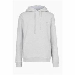 All Saints AllSaints Grey Raven Hoodie -AllSaints shop unnamed file 3833