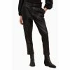 All Saints AllSaints Black Orsen Trousers