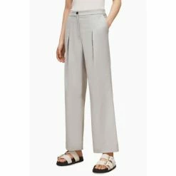 All Saints AllSaints Grey Hanah Trousers -AllSaints shop unnamed file 3902