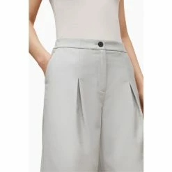 All Saints AllSaints Grey Hanah Trousers -AllSaints shop unnamed file 3904