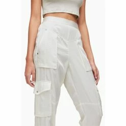 All Saints AllSaints White Astarte Trousers -AllSaints shop unnamed file 3912