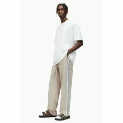 All Saints AllSaints Halden Cream Sweatpants