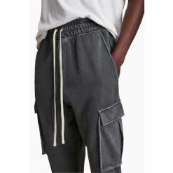 All Saints AllSaints Black Kari Sweatpants -AllSaints shop unnamed file 3932