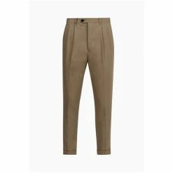 All Saints AllSaints Brown Tallis Trousers -AllSaints shop unnamed file 3942