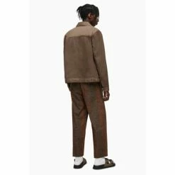 All Saints AllSaints Cowell Brown Trousers -AllSaints shop unnamed file 3945