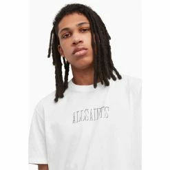 All Saints White Shadow SS Crew T-Shirt -AllSaints shop unnamed file 395
