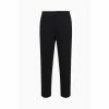 All Saints AllSaints Black Agden Trousers