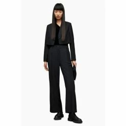 All Saints AllSaints Seline Black Trousers