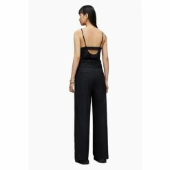 All Saints AllSaints Nye Black Trousers -AllSaints shop unnamed file 3967