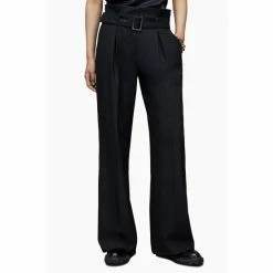 All Saints AllSaints Nye Black Trousers -AllSaints shop unnamed file 3968