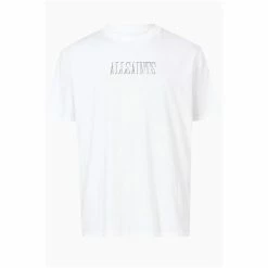 All Saints White Shadow SS Crew T-Shirt -AllSaints shop unnamed file 397