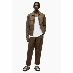 All Saints Black Pismo Trousers