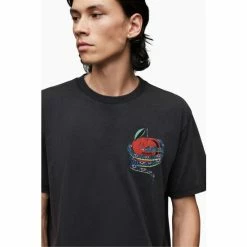 All Saints AllSaints Black T-Shirt -AllSaints shop unnamed file 401
