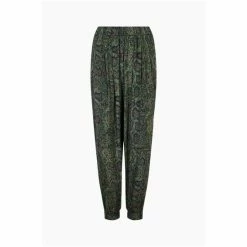 All Saints AllSaints Green Lila Tamora Trousers -AllSaints shop unnamed file 4010
