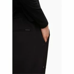 All Saints AllSaints Black Auden Trousers -AllSaints shop unnamed file 4016