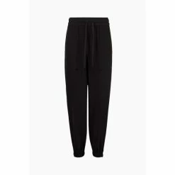 All Saints AllSaints Black Auden Trousers -AllSaints shop unnamed file 4017