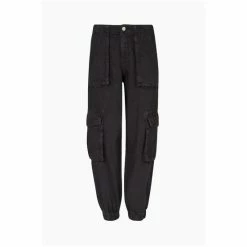 All Saints AllSaints Black Frieda Denim Trousers -AllSaints shop unnamed file 4026