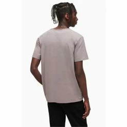 All Saints AllSaints Natural Bodega Short Sleeve Crew T-Shirt -AllSaints shop unnamed file 406