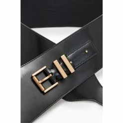All Saints AllSaints Marcella Black Wide Belt -AllSaints shop unnamed file 4062
