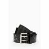All Saints AllSaints Remi Black Belt