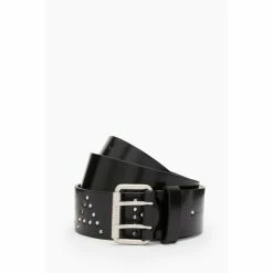 All Saints AllSaints Remi Black Belt