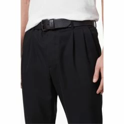 All Saints AllSaints Black Dunston Belt -AllSaints shop unnamed file 4096
