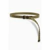 All Saints AllSaints Green Jesse Webbing Belt