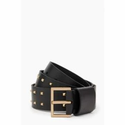 All Saints AllSaints Maxie Stud Black Belt