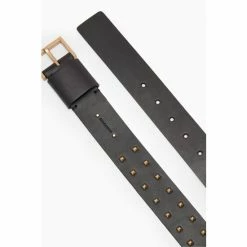 All Saints AllSaints Maxie Stud Black Belt -AllSaints shop unnamed file 4171