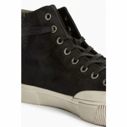 All Saints AllSaints Dumont High Black Top -AllSaints shop unnamed file 4215