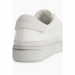All Saints Trish White Sneakers -AllSaints shop unnamed file 4222