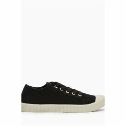All Saints AllSaints Black Clemmy Sneakers -AllSaints shop unnamed file 4269