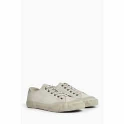 All Saints AllSaints White Dumont Low Top -AllSaints shop unnamed file 4271