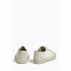 All Saints AllSaints White Dumont Low Top -AllSaints shop unnamed file 4272