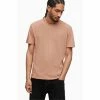 All Saints AllSaints Pink Figure Short Sleeve Crew T-Shirt