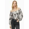 All Saints AllSaints Grey Tia Iris Top