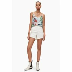 All Saints AllSaints Blue Tammy Senja Top -AllSaints shop unnamed file 4349