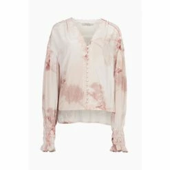 All Saints AllSaints Pink Stella Top -AllSaints shop unnamed file 4364