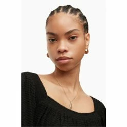 All Saints AllSaints Tia Black Top -AllSaints shop unnamed file 4378