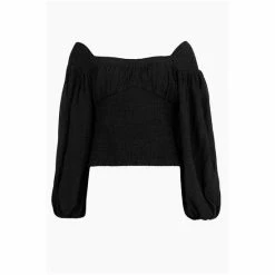 All Saints AllSaints Tia Black Top -AllSaints shop unnamed file 4380